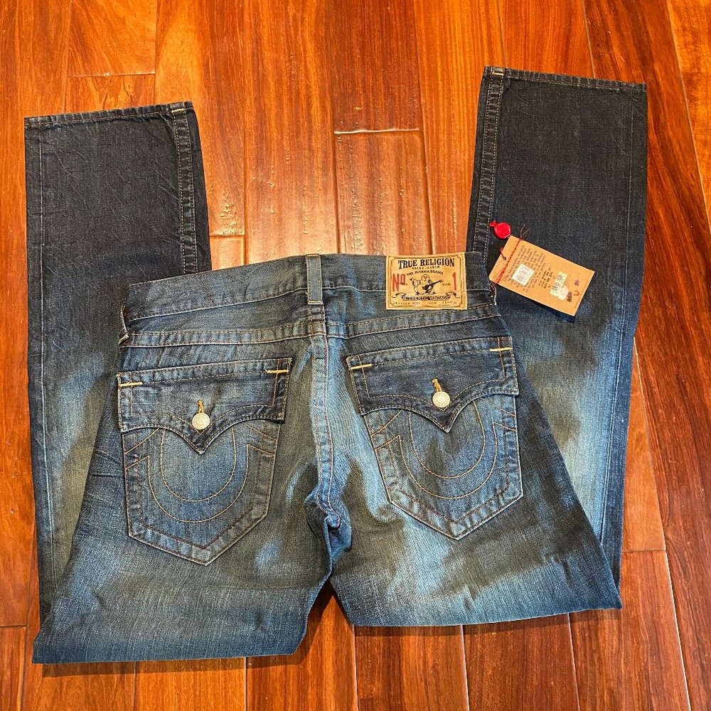 TRUE RELIGION RICKY MEN JEANS SIZE 32